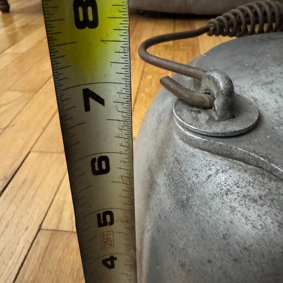 Vintage Aluminum Tea Kettle Stove Top Camping Rustic Farmhouse Decor - Picture 8 of 12